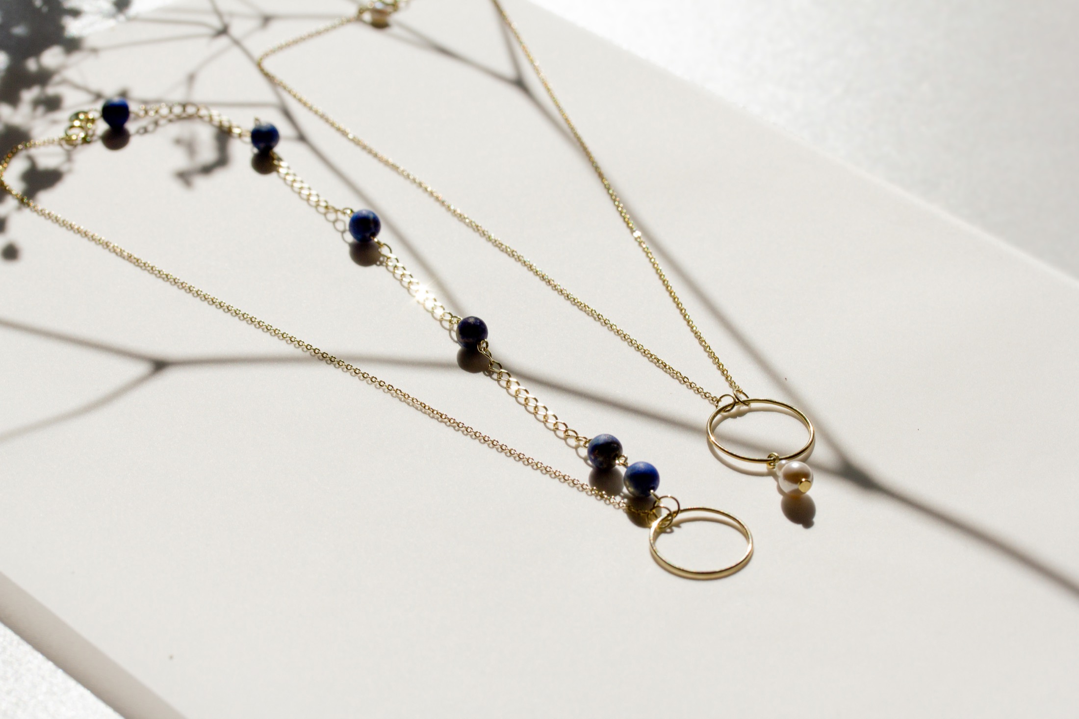 Jewelry detail from Alexander Nagy store